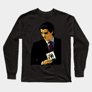 christian bale patrick bateman Long Sleeve T-Shirt